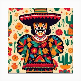 Day Of The Dead 31 Canvas Print