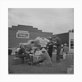 Untitled Photo, Possibly Related To Salinas, California, Japanese Americans Leaving For Reception Center By Russell Canvas Print