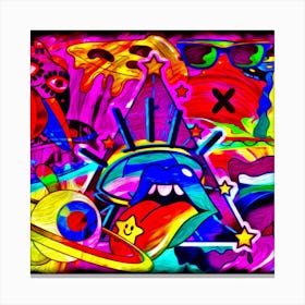 Psychedelic Trip Canvas Print