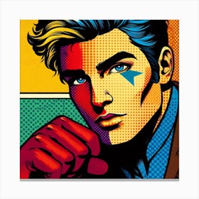 Pop Man Canvas Print