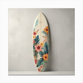 Surfboard 01640 Canvas Print