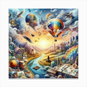 Dreamscape 18 Canvas Print