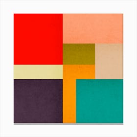 Contemporary modern geometry 11 Canvas Print