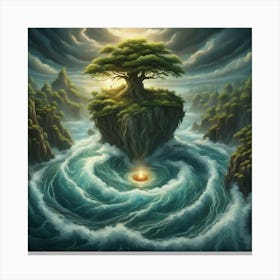 Tree Of Life 18 Canvas Print