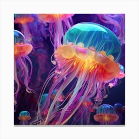 Jellyfish 6 Canvas Print