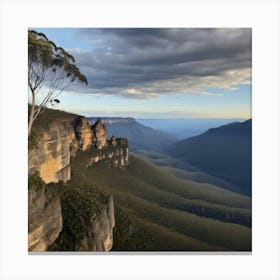 Blue Mountains Art Print Canvas Print