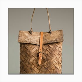 Woven Bag Canvas Print