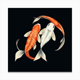 Koi Fish Canvas Print