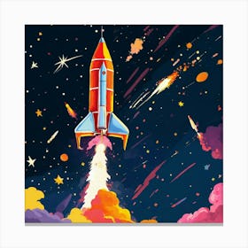 Up kids art print
wall art space 1 Canvas Print