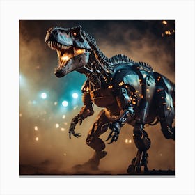 Jurassic World Dinosaur Canvas Print