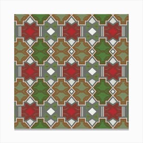 Geometric Pattern #3 Canvas Print