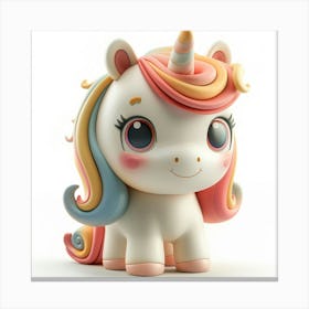 Unicorn Figurine 69 Canvas Print