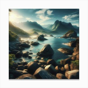 Landscape - Landscape Stock Videos & Royalty-Free Footage 3 Canvas Print