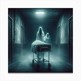 Ghosts In The Hallway Canvas Print