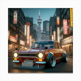 Japanese Car Canvas Print