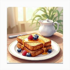 French Toast Canvas Print