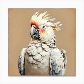 Cockatoo Portrait 1 Canvas Print