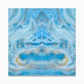 Blue Horizon, Abstract Masterpiece" Canvas Print