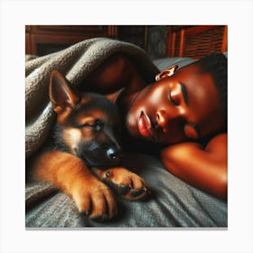 Happy National Napping Day V6 Canvas Print