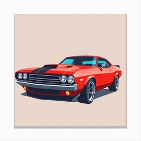 Plymouth Challenger 3 Canvas Print