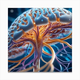 Brain And Nerves 48 Canvas Print