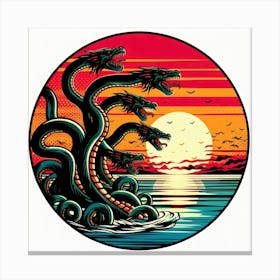 Sunset Saga 17 Canvas Print