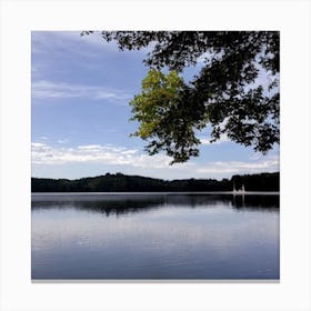 Lake - Lake Stock Videos & Royalty-Free Footage Canvas Print