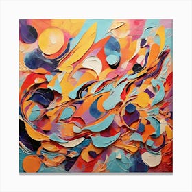 Abstract Painting 360 Canvas Print