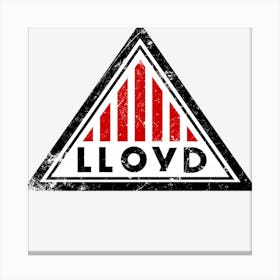 Lloyd Canvas Print