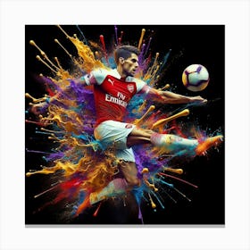 Arsenal Soccer Player Canvas Print