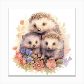 Hedgehogs 4 Toile