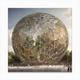 Amazon Sphere Canvas Print