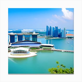 Marina Bay Sands 1 Canvas Print