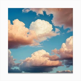 Cloud Stock Videos & Royalty-Free Footage Canvas Print