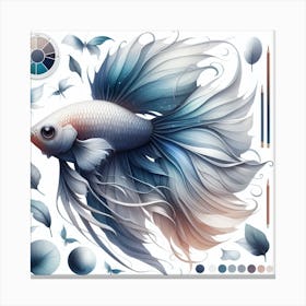 Mystical Fish 1 Canvas Print