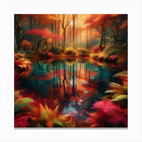 Autumn Forest 10 Canvas Print