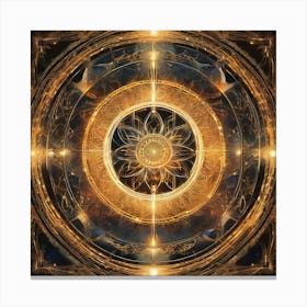 Divine and sacred energy Canvas Print