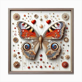 Preserved Butterfly Art 7 Canvas Print