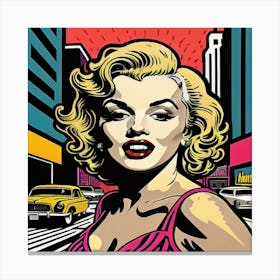 Marilyn6 Canvas Print