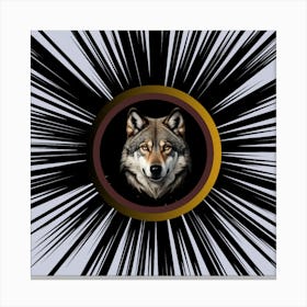 Wolfismy life Canvas Print