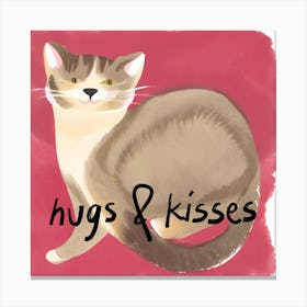 Hugs And Kisses Canvas Print