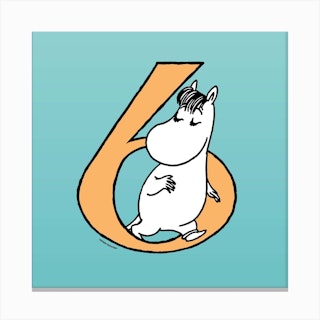 Moomin Collection Number 6 Canvas Print