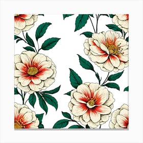 Floral Pattern 36 Canvas Print