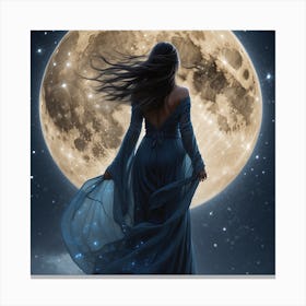 Full Moon Canvas Print