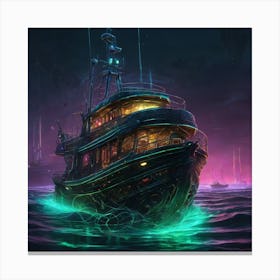 76480 In The Depths Of An Alien Ocean, A Majestic Otherw Xl 1024 V1 0 1 Canvas Print