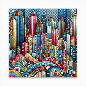 Cityscape 26 Canvas Print