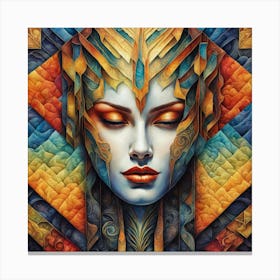 Ethereal Face 1 Canvas Print