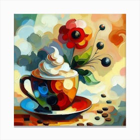 Coffee Cup 78 Canvas Print