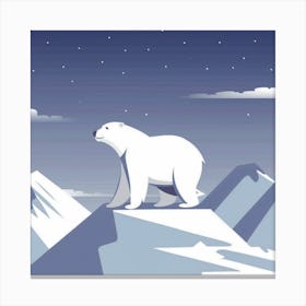 Polar Bear Canvas Print