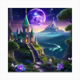 Fairytale Castle 17 Canvas Print